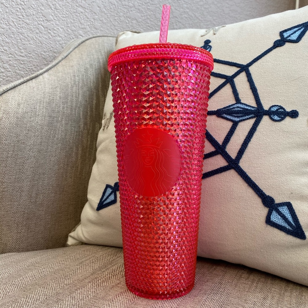 Starbucks Holiday 2019 Studded Hot Pink Tumbler 💕 - Picture 3 of 5